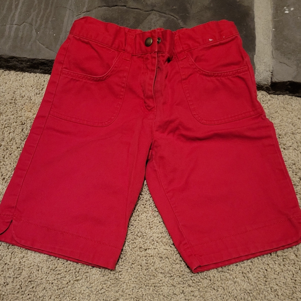 red watermelon shorts